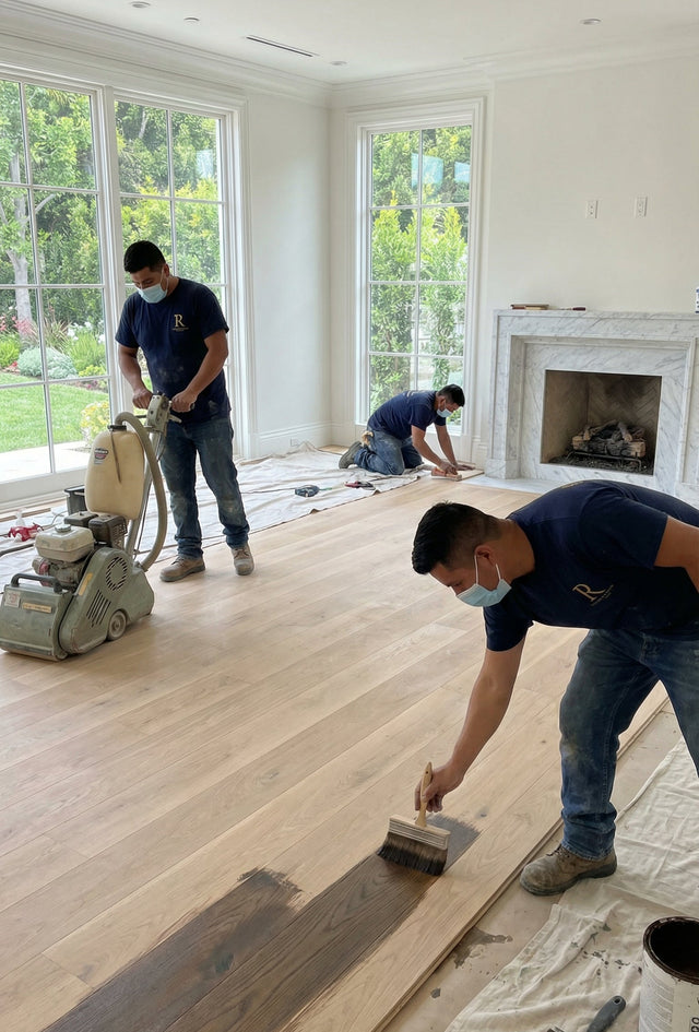 Sanding and Refinish