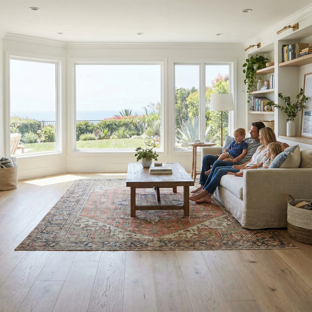 Unfinished White Oak (Stained on site)