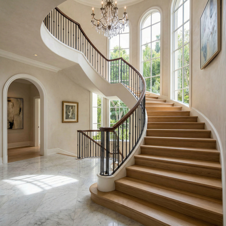 Solid Oak Tread and Riser