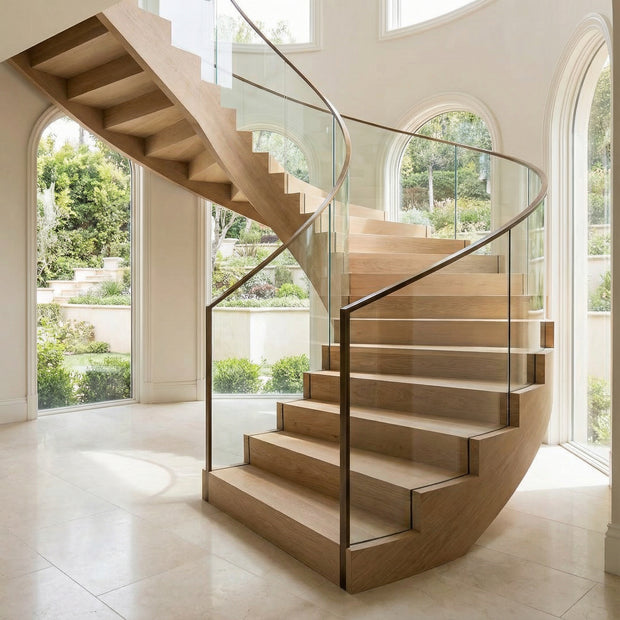 Solid Oak Staircase