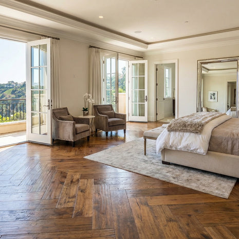 Red Oak Herringbone